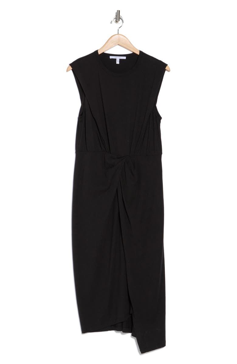 Derek Lam 10 Crosby Landry Sleeveless Twist Front T-Shirt Dress, Alternate, color,