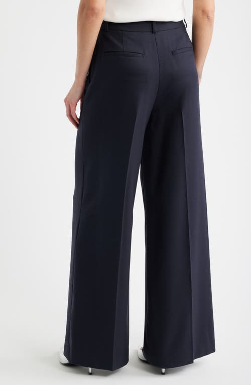 Theory High Waist Flare Leg Pants