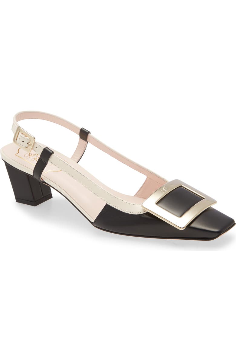 Roger Vivier Belle Vivier Buckle Slingback Pump, Main, color,