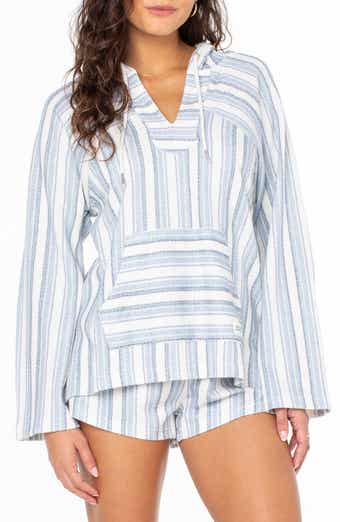 Roxy Wild & Free Stripe Pullover Hoodie