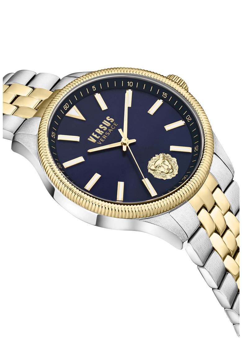 Colonne Bracelet Watch, 45mm, Alternate, color, TWO TONE