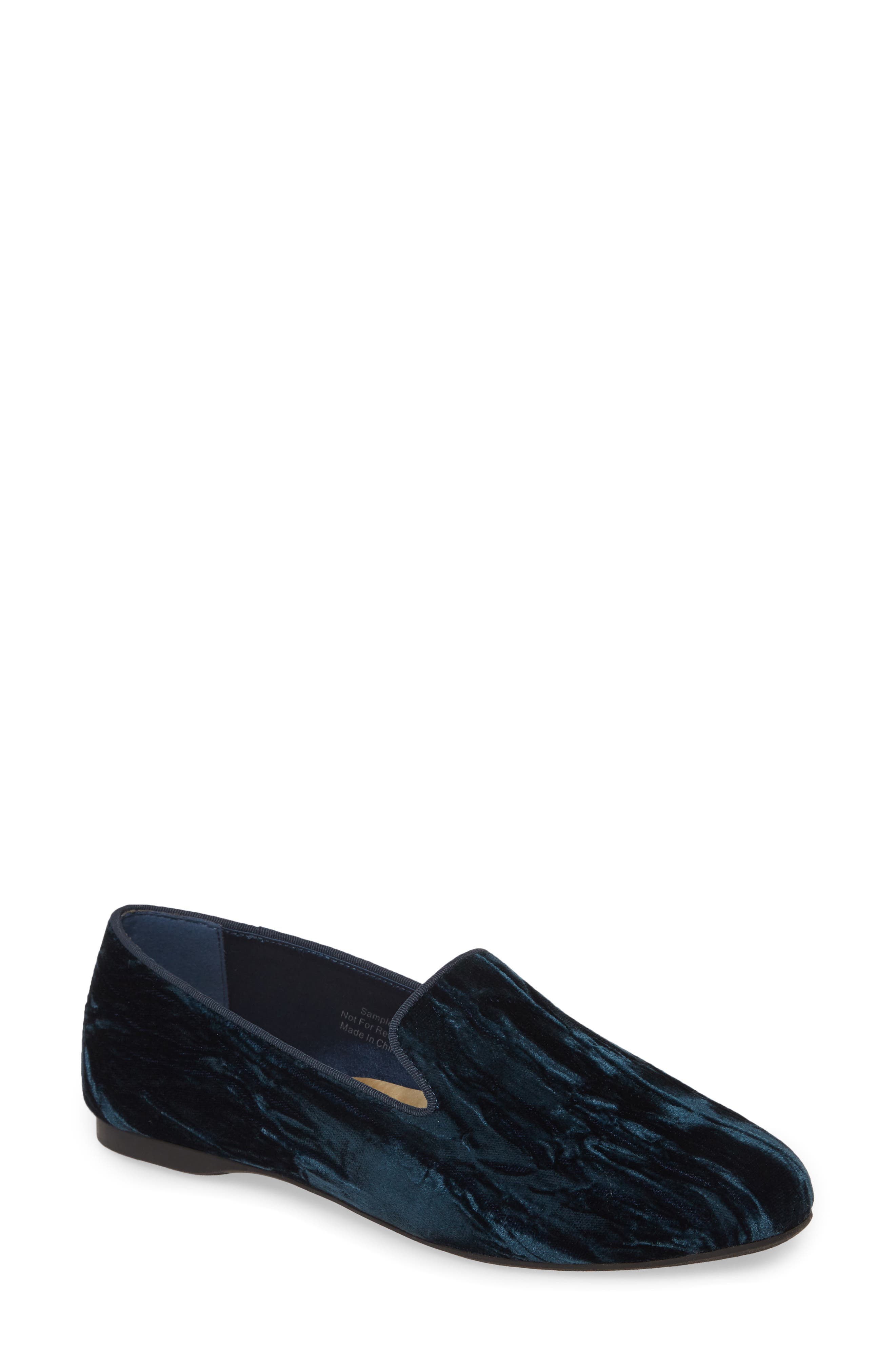 Starling Loafer, Main, color, SAPPHIRE VELVET