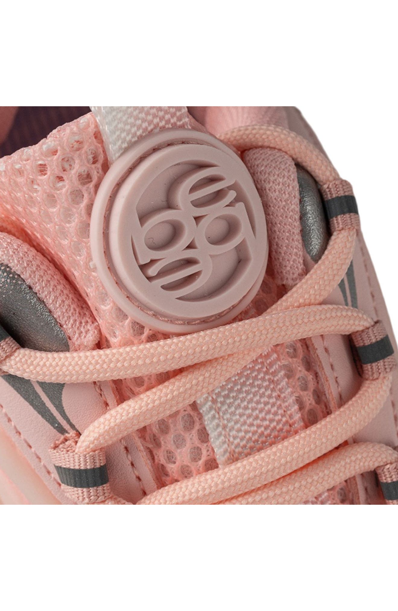 Kids' Ombre Mesh Jogger Sneaker, Alternate, color, BRIGHT PINK