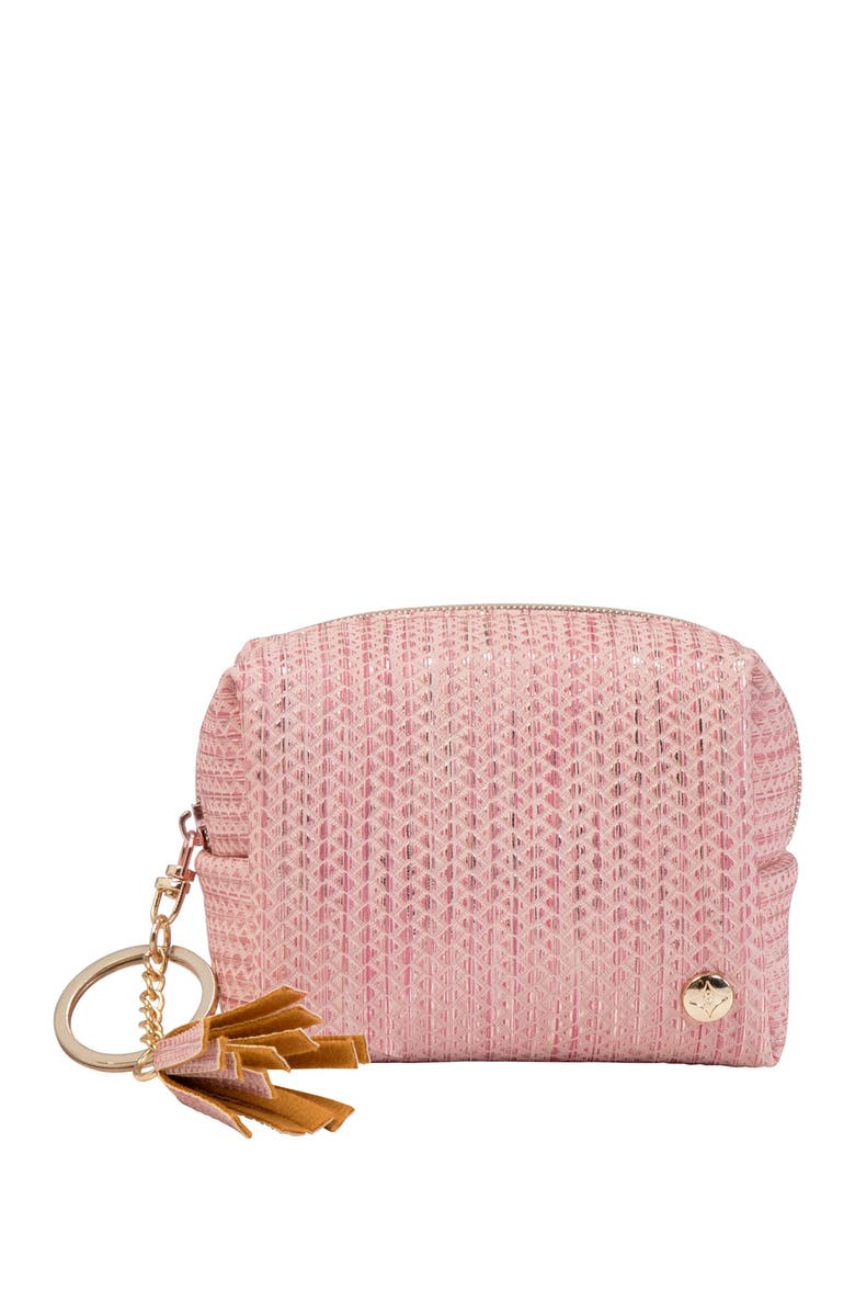 Stephanie Johnson Aruba Zoe Keychain Pouch - Pink, Main, color, 