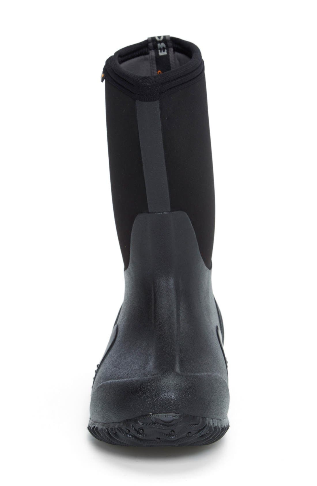 Classic Mid Waterproof Snow Boot, Alternate, color, BLACK