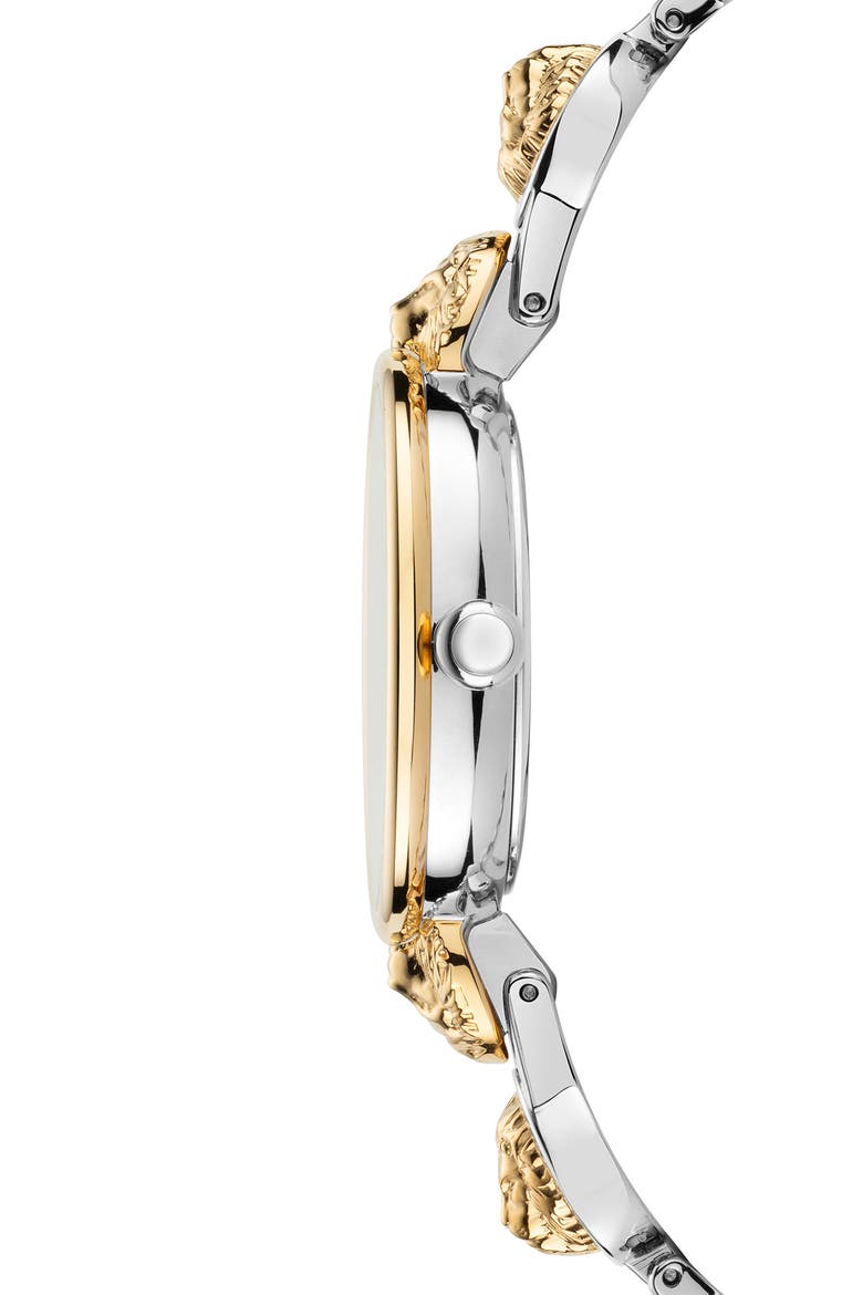 South Bay Bracelet Watch, 34mm, Alternate, color, TWO TONE