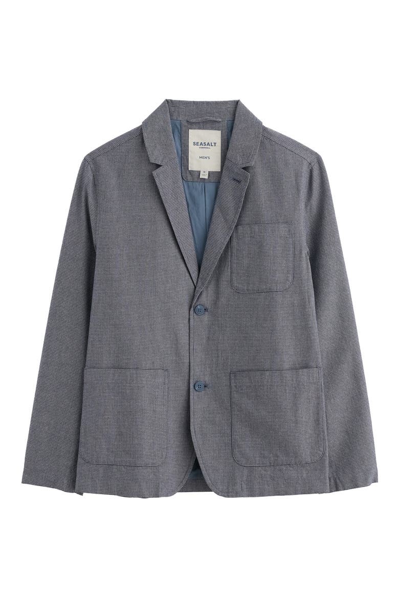 Dominick Organic Cotton Blazer, Alternate, color, BLUE SAIL
