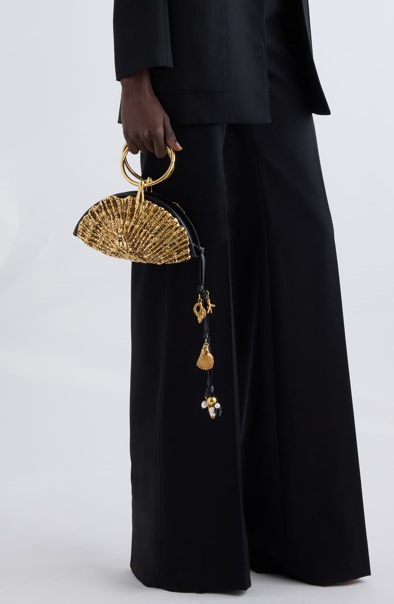 Chloé Sea Treasures Shell Clutch, Alternate, color,