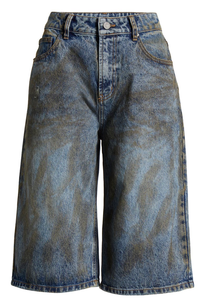 Derby Denim Bermuda Shorts, Alternate, color, DUSTY TINT WASH