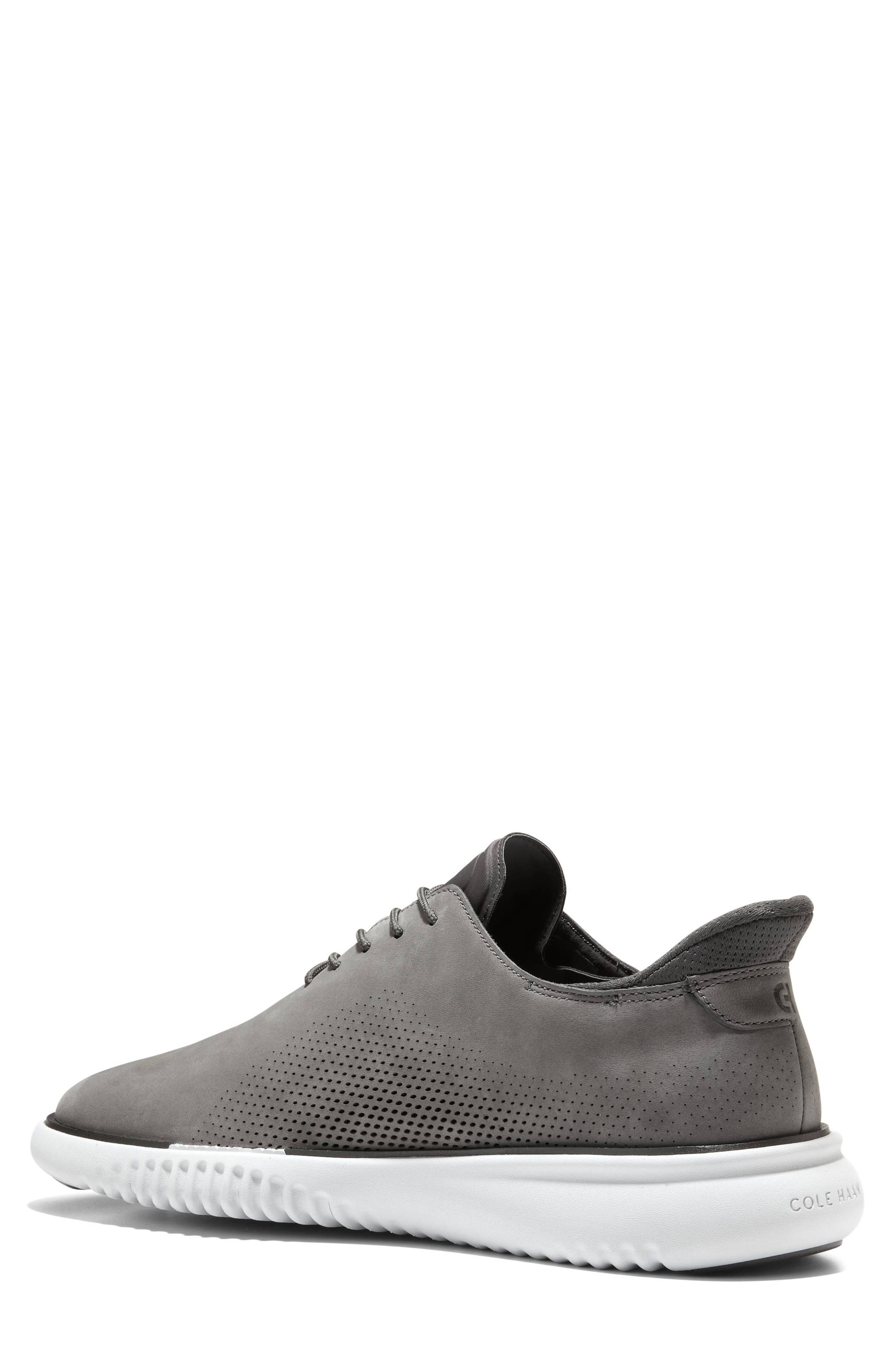 Cole Haan 2.ZERØGRAND Laser Quick On Derby, Alternate, color, Castlerock Nubuck / Raven
