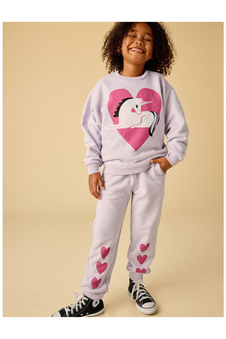 Unicorn of Hearts Popover, Alternate, color, Urchin Purple