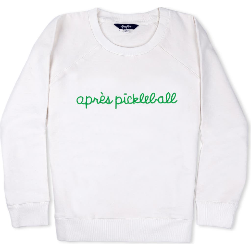 Ame & Lulu Love All Sweatshirt In White