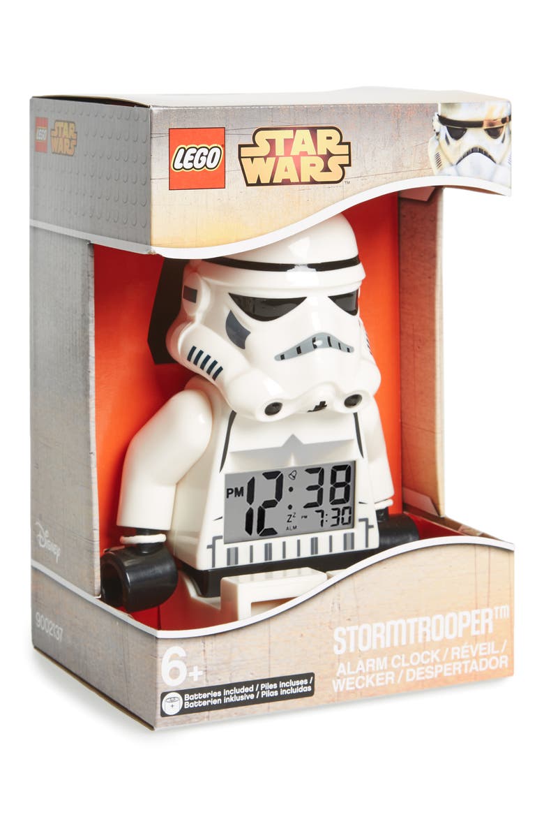 LEGO® 'Star Wars™ - Stormtrooper' Alarm Clock, Main, color, NO COLOR