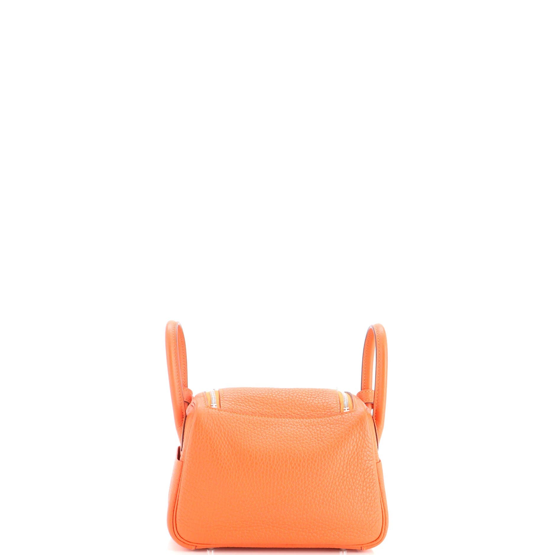Lindy Bag Clemence Mini, Alternate, color, Orange