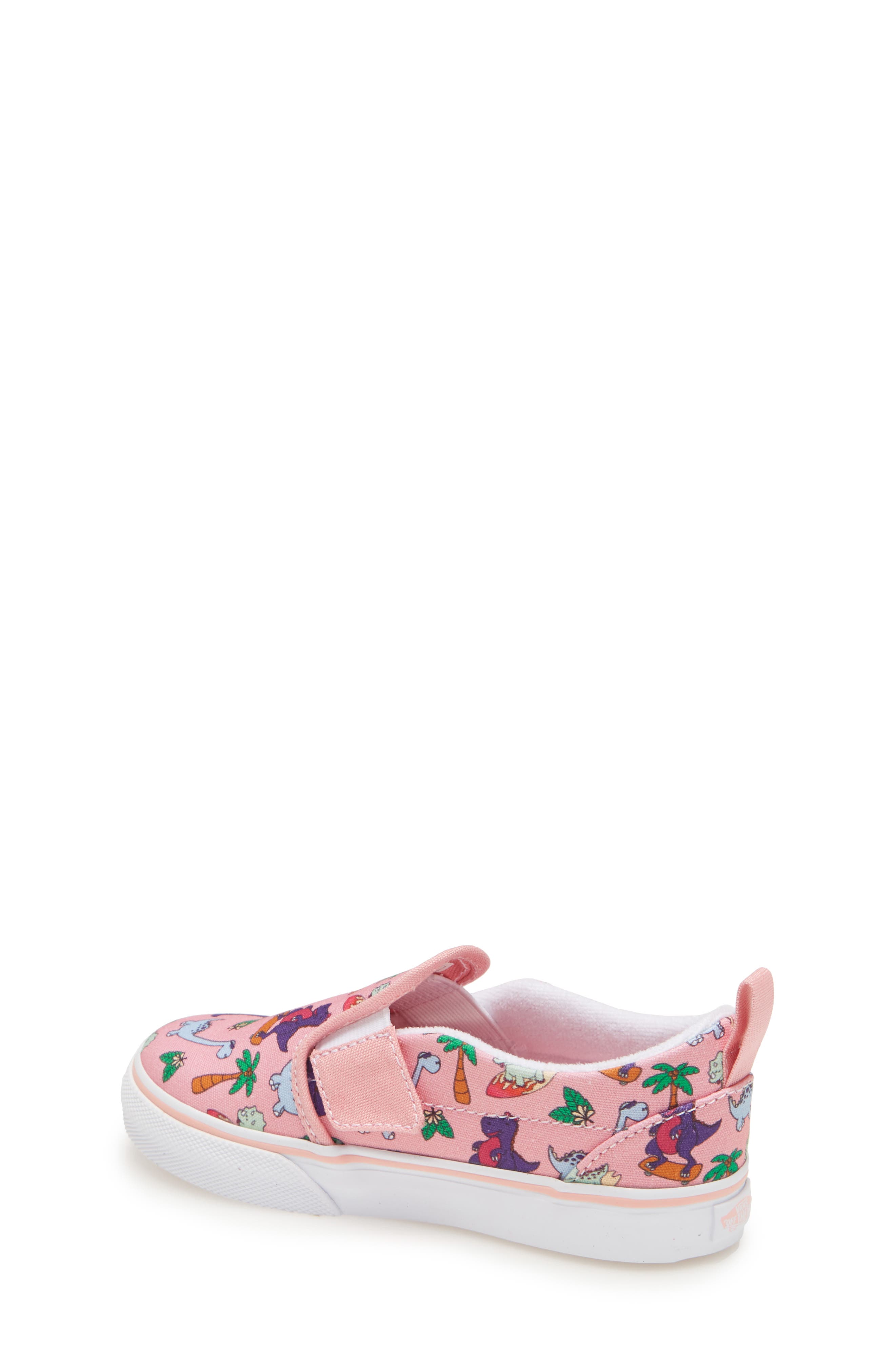 Slip-On Sneaker, Alternate, color, PINK ICING/ TRUE WHITE