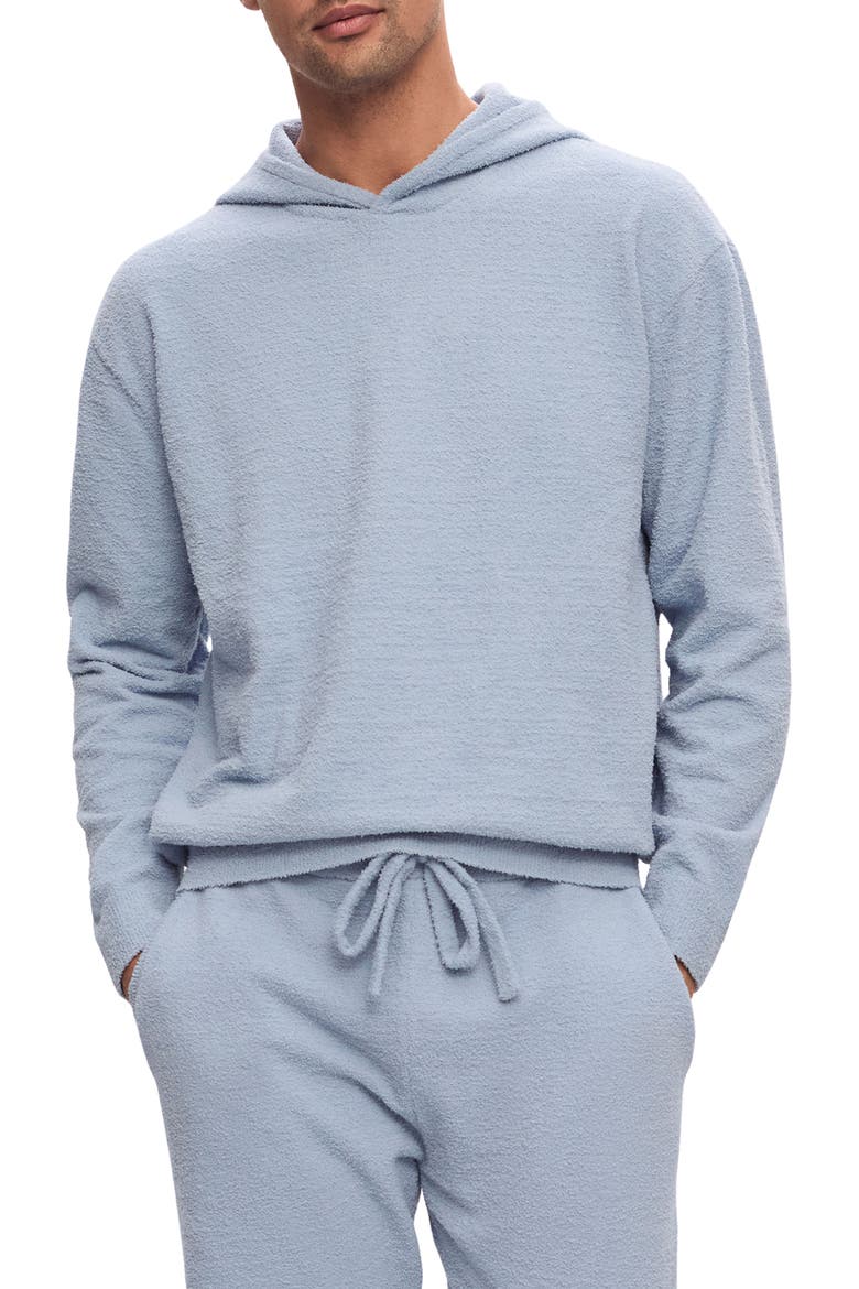 Recycled Bouclé Lounge Joggers, Main, color, WEDGEWOOD BLUE