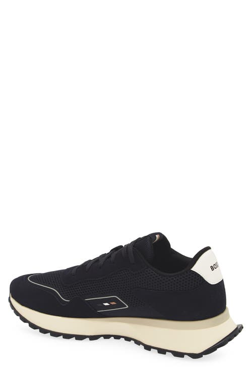 Hugo Boss Boss Jonah Runn Sneaker In Black