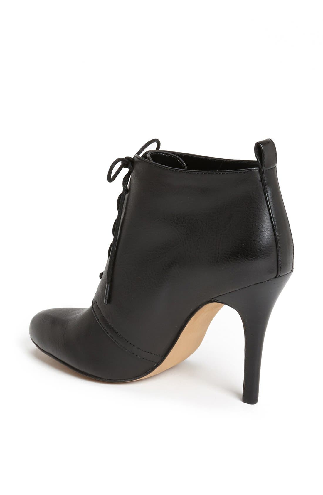 Julianne Hough for Sole Society 'Glenna' Bootie, Alternate, color, BLACK