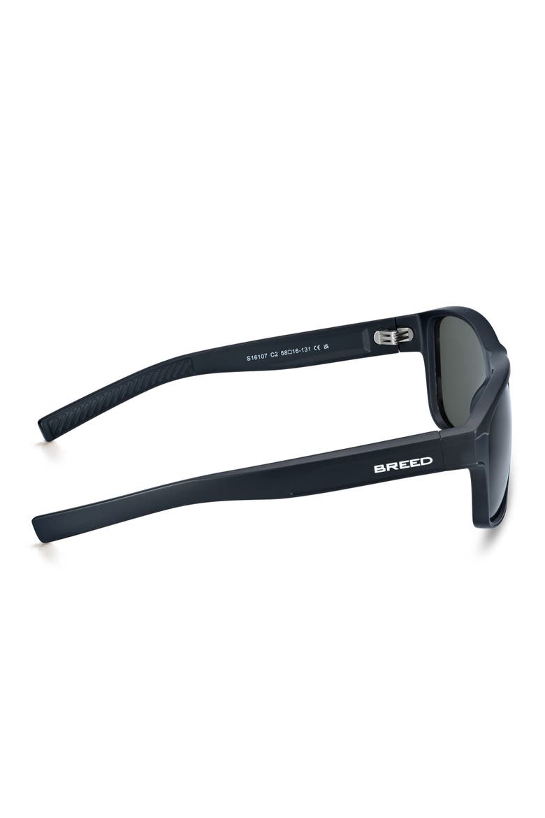 Astor Polarized Mens Sunglasses, Alternate, color, Black/Green
