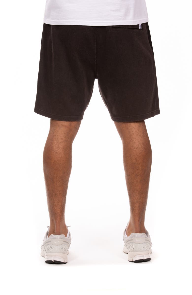 Billionaire Boys Club BB Helmet Cotton Fleece Sweat Shorts, Alternate, color, Black