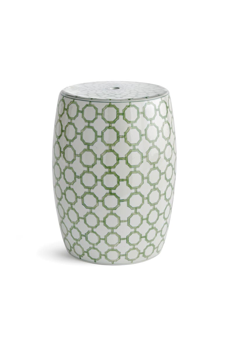 Imperial Link Accent Stool Chair, Main, color, Green