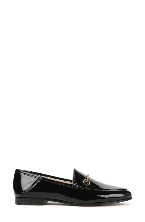 Shop Sam Edelman Loraine Bit Loafer In Black Patent