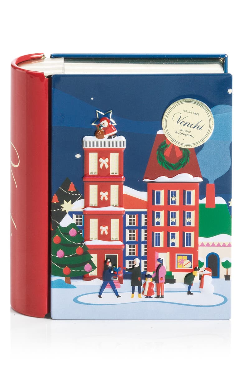 Venchi Chocoviar Chocolates Mini Book Tin, Alternate, color, 