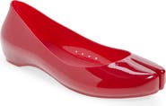 Jeffrey Campbell Fixed Split Toe Jelly Flat
