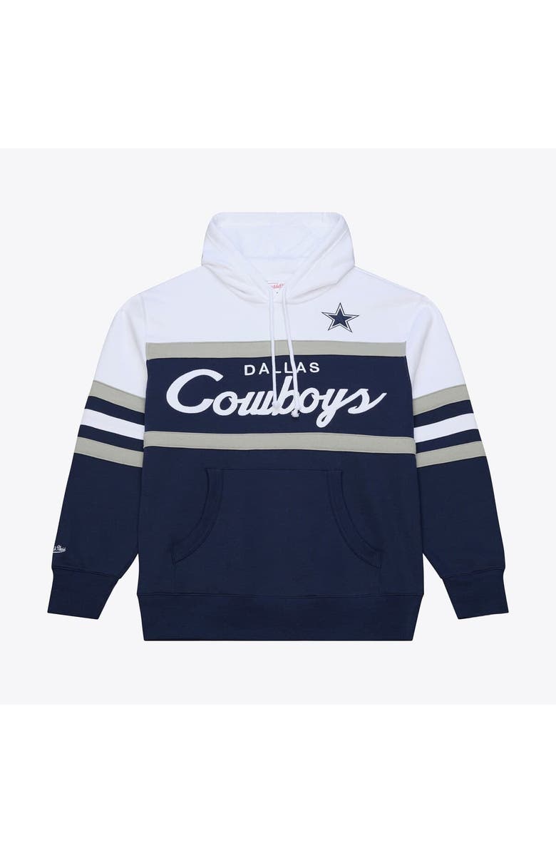 Mitchell & Ness Men's Mitchell & Ness Navy Dallas Cowboys Head Coach Hoodie, Main, color, Navy