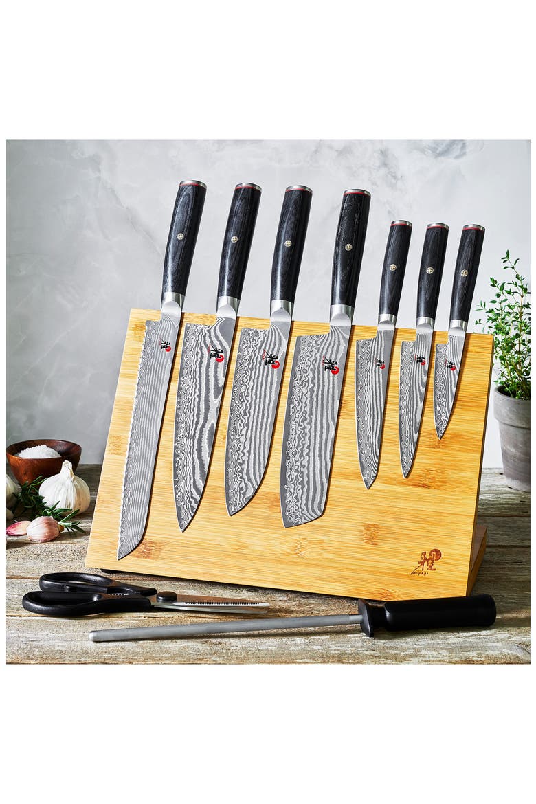 Kaizen II 10-Piece Knife Block Set, Alternate, color, BLACK