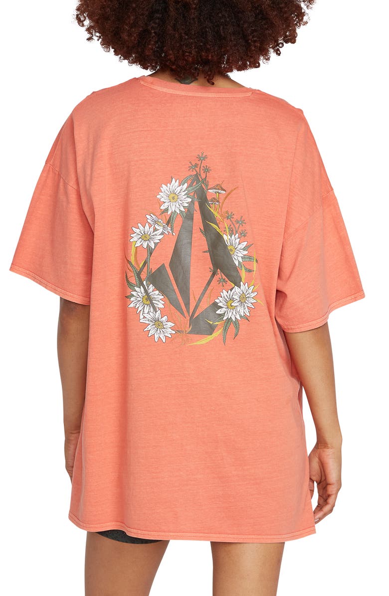 Volcom My Guys Oversize Organic Cotton Graphic Tee, Alternate, color, 
