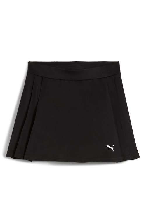 Puma Pleated Miniskirt In Black