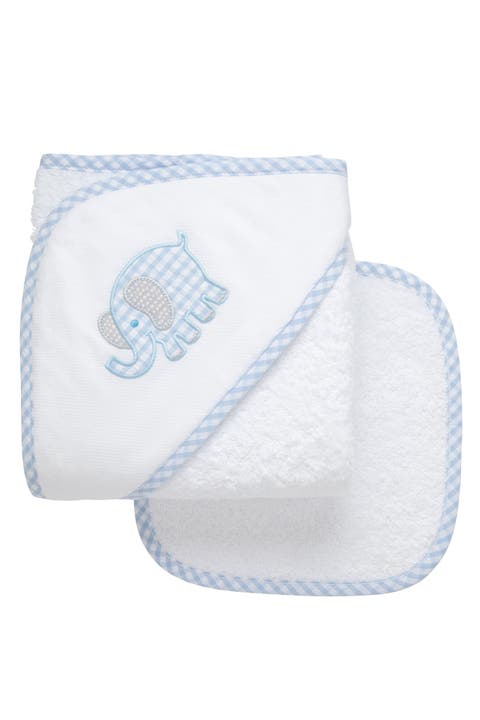 Playful Pals Hooded Towel & Washcloth Set (Baby & Toddler)
