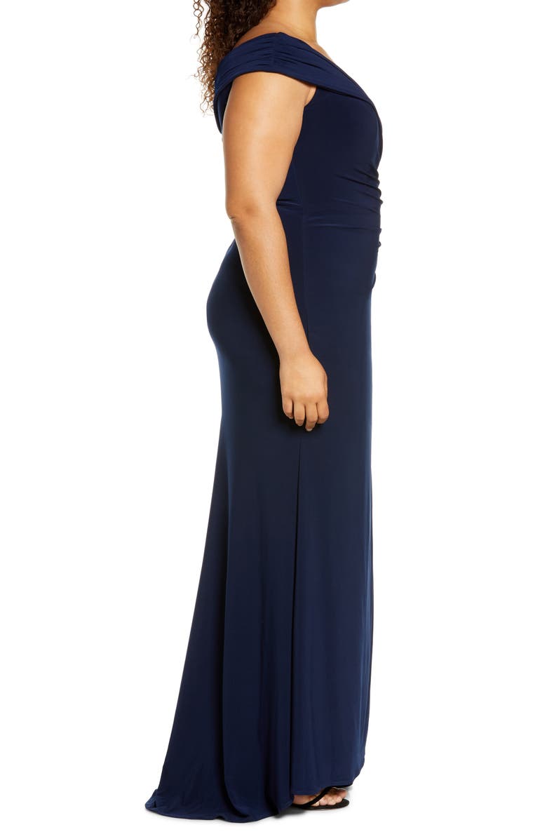 La Femme Jersey Gown, Alternate, color, 