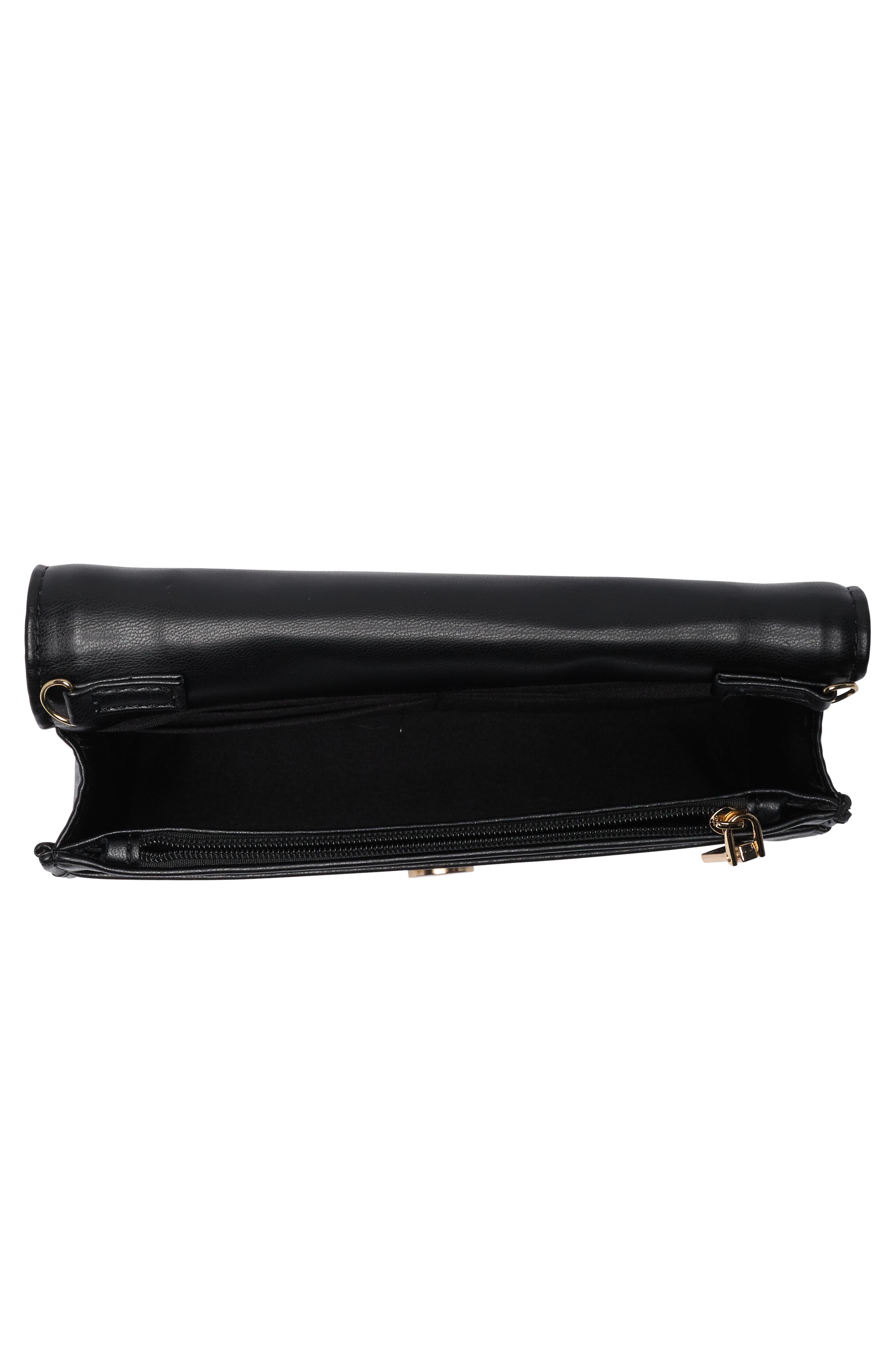Badgley Mischka Collection Small Pleat Crossbody Bag, Alternate, color, 