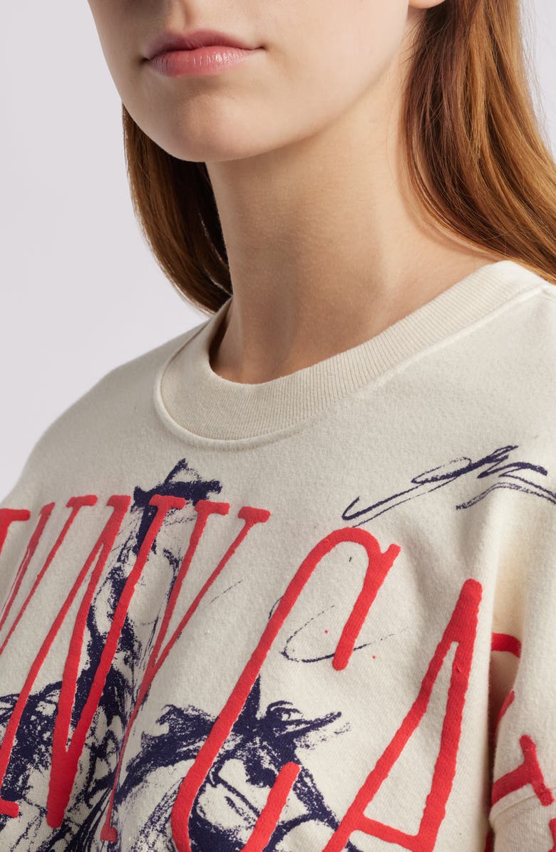 Daydreamer Johnny Cash Wilderness Cotton Graphic Sweatshirt, Alternate, color, 