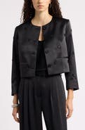 Nordstrom Embellished Cropped Jacket