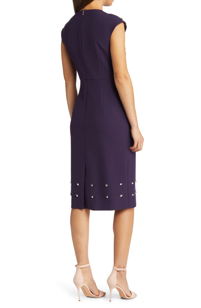 BOSS Devoka Studded Sheath Dress, Alternate, color,
