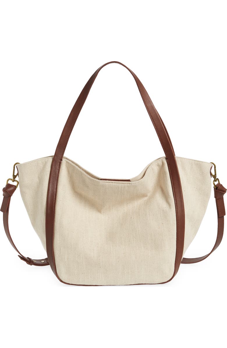 Madewell The Sydney Cotton
Linen Blend Tote Bag, Main, color,