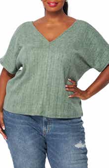 BLUEGREY Double V-Neck Top