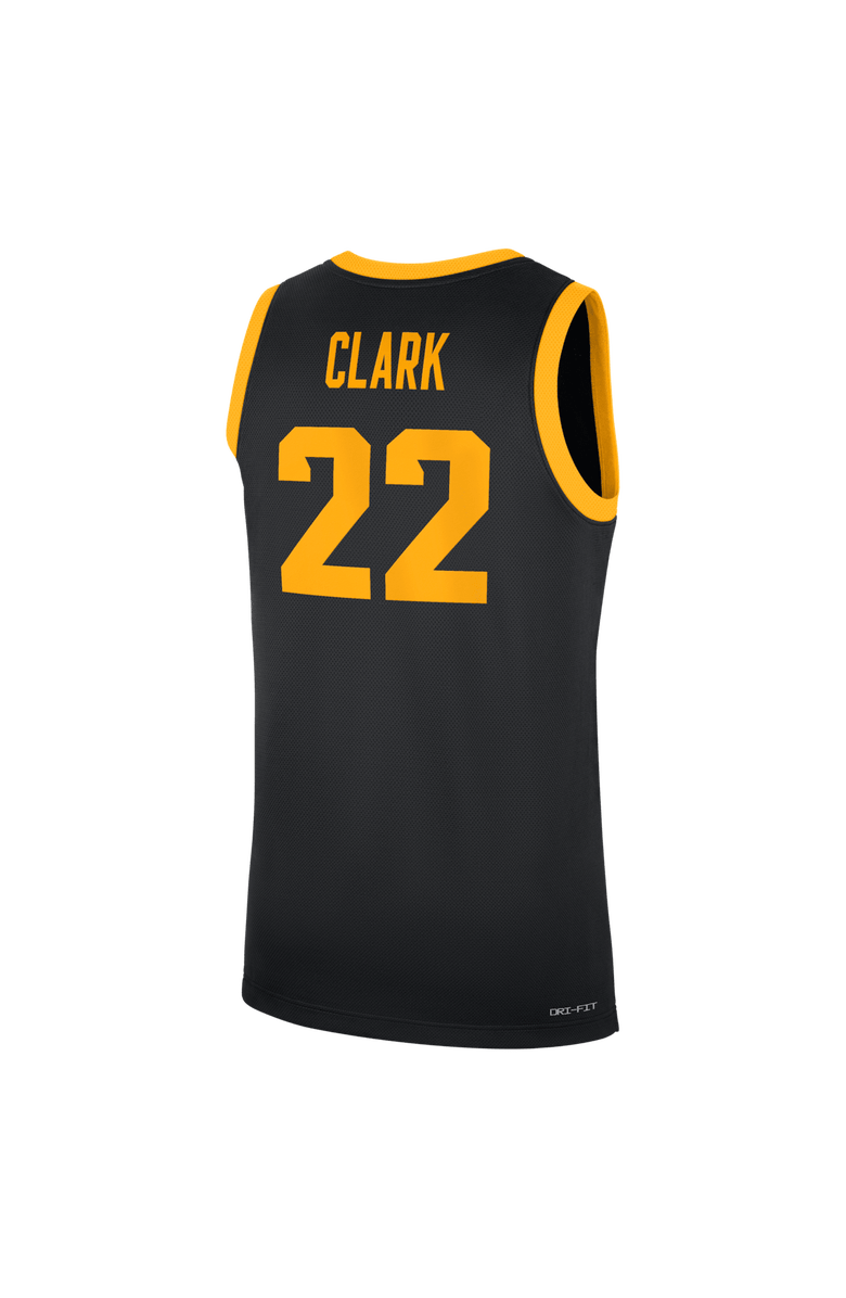 Nike Men's Nike Caitlin Clark Black Iowa Hawkeyes Home Replica Basketball Jersey, Alternate, color, Black