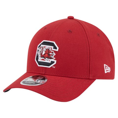 Men's New Era Garnet South Carolina Gamecocks Team Collective 9FORTY M-Crown Adjustable Hat