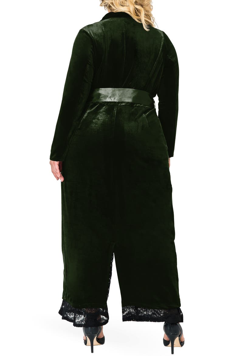 Freya Wrap Coat Dress, Alternate, color, GREEN