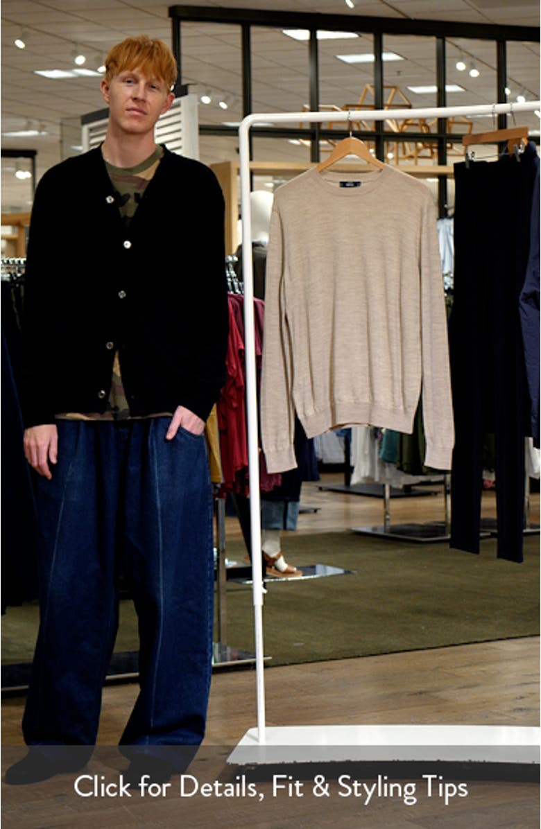 Wool Crewneck Sweater, sales video thumbnail