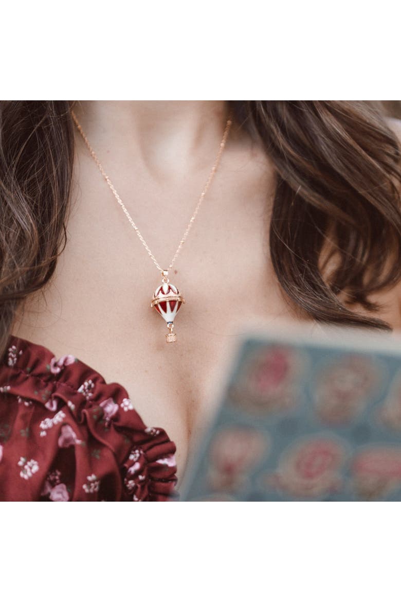 Hot Air Balloon Pendant, Alternate, color, Hot Air Balloon