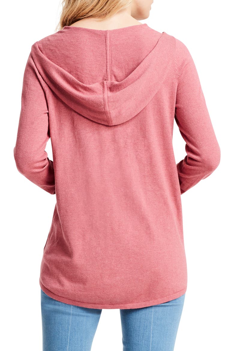 Vital Hoodie, Alternate, color, RHUBARB