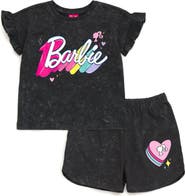 Barbie Wash T-Shirt & Shorts Set