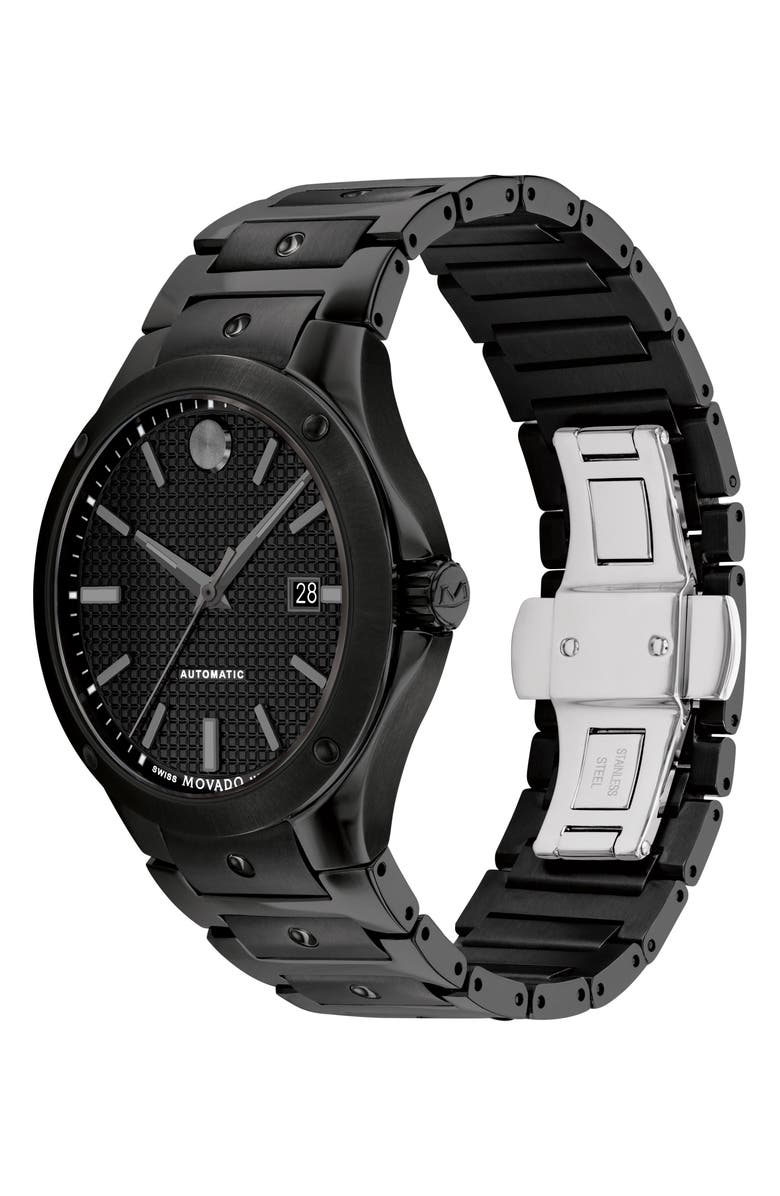 Movado S.E. Automatic Bracelet Watch, 41mm, Alternate, color,