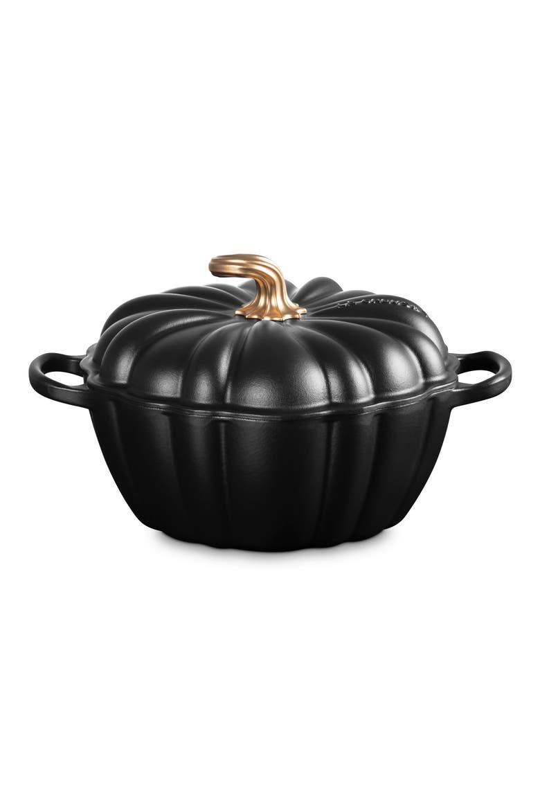 Figural Pumpkin Baking Dish, Main, color, LICORICE