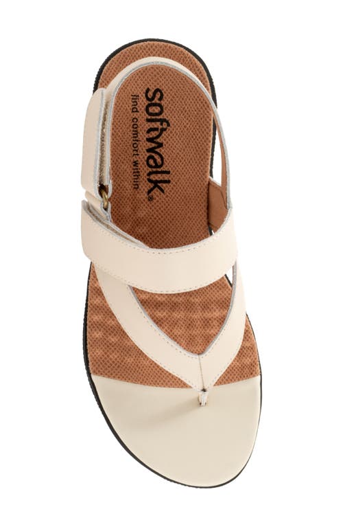 Softwalk Tracy Sandal In White